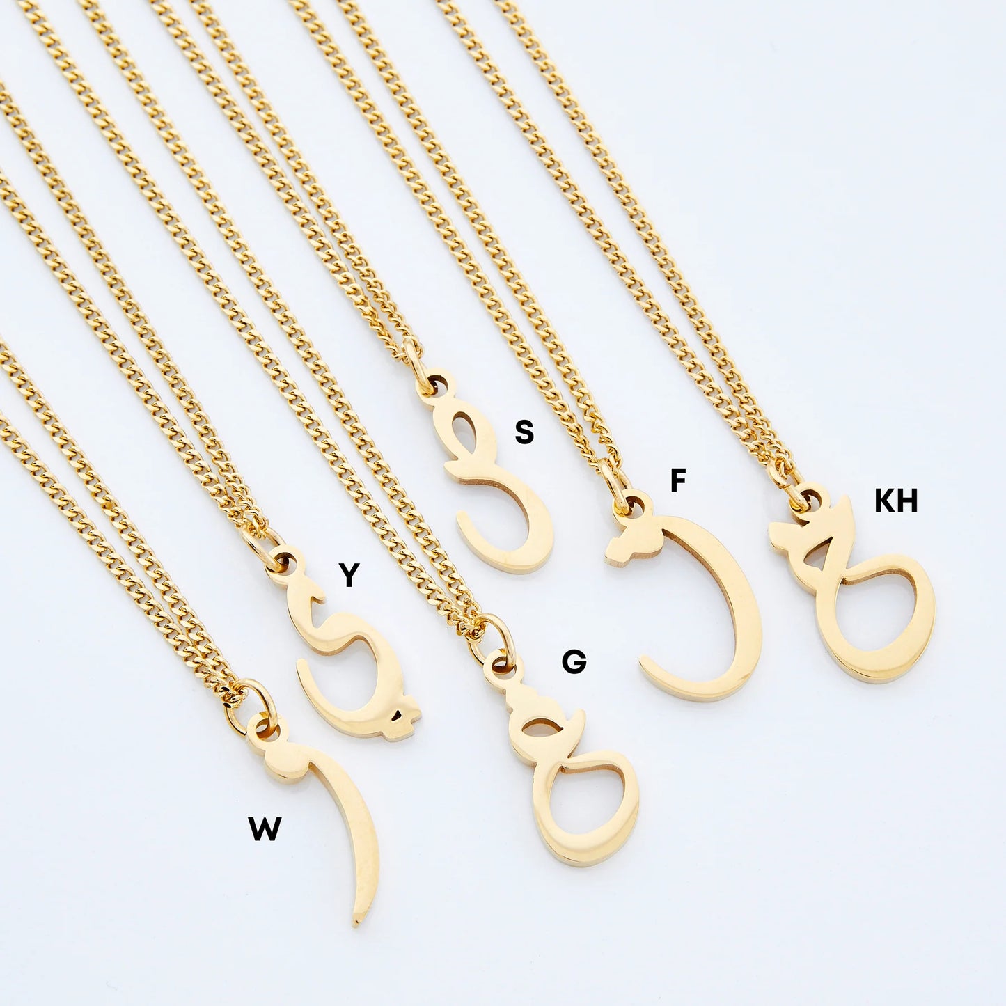 Arabic Letter Necklace