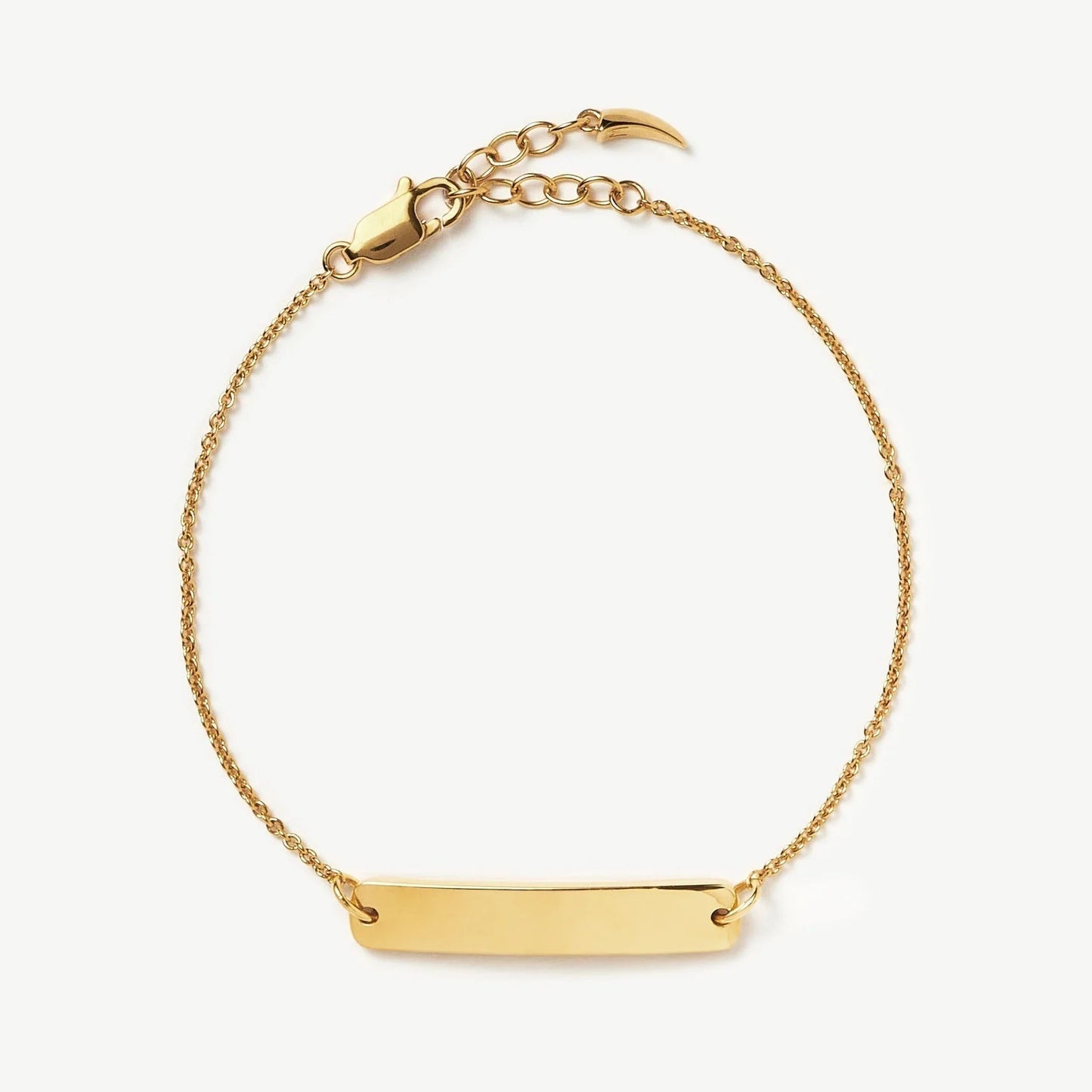 Engraved Bar Bracelet