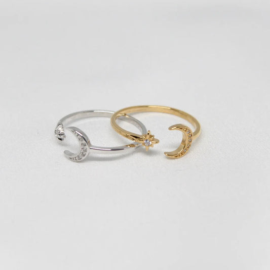 Moon Star Ring
