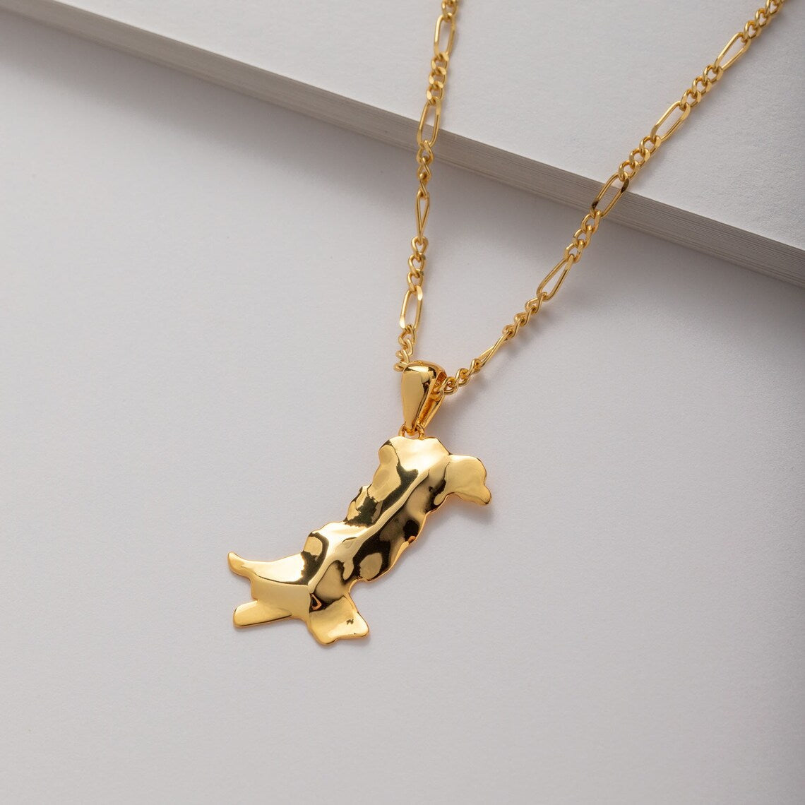 Pakistan Map Necklace