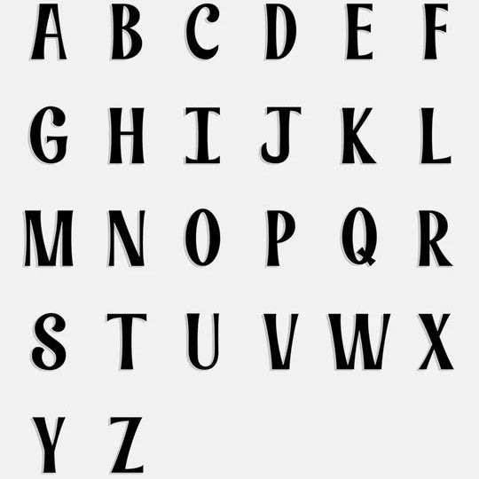 Custom Letter Bracelet