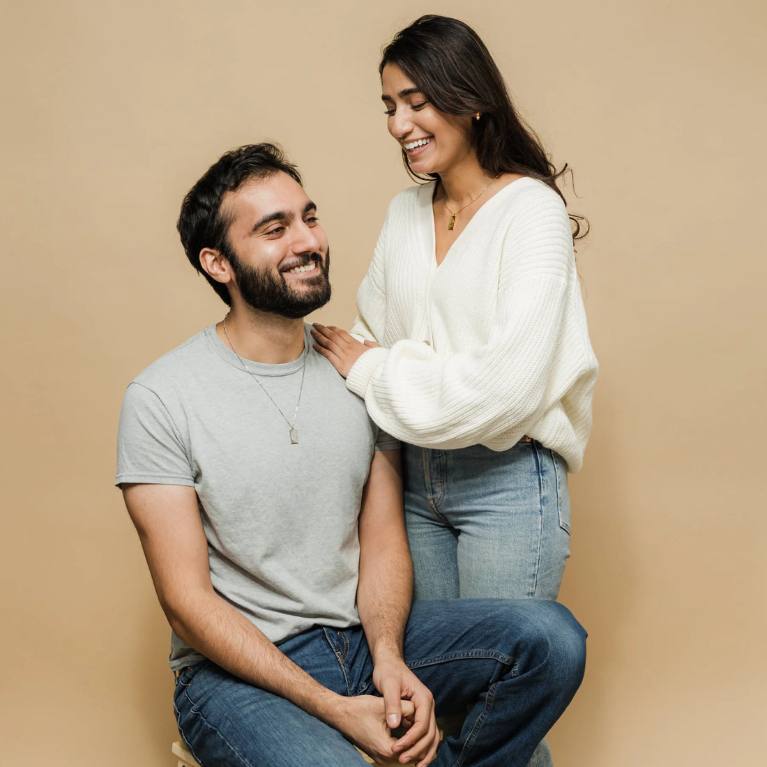 Tranquility Couple Necklace - Wajood