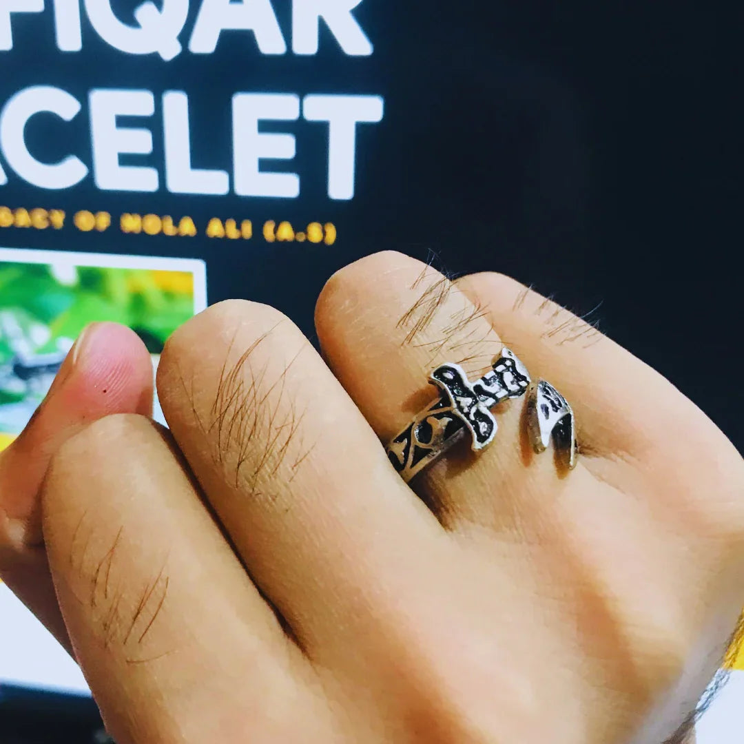 Zulfiqar Adjustable Ring - Wajood