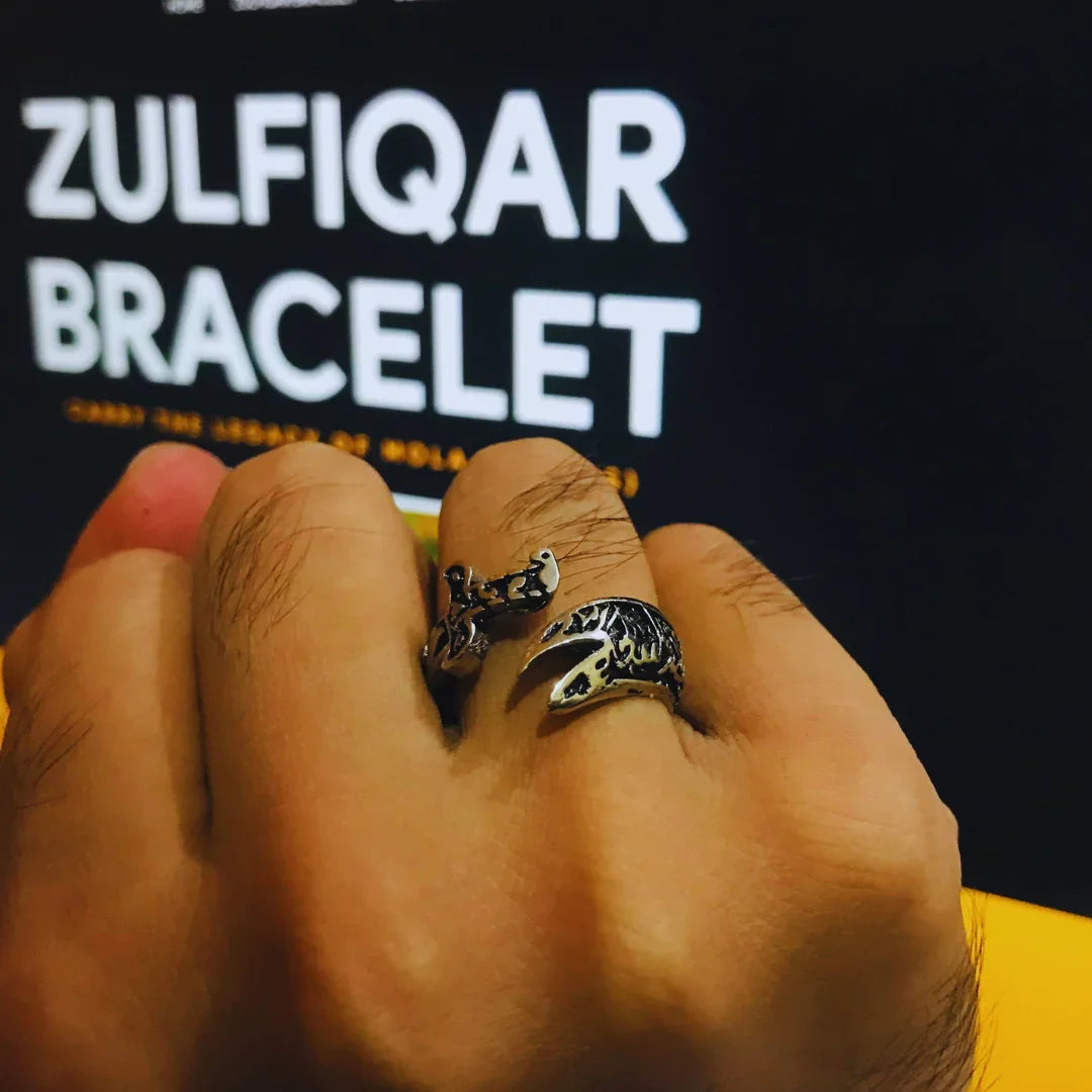 Zulfiqar Adjustable Ring - Wajood