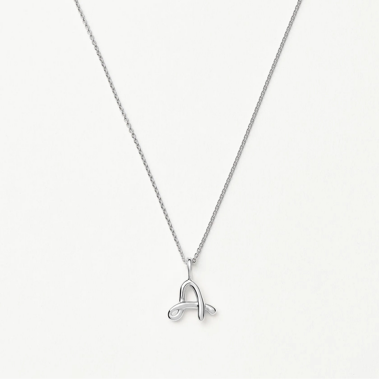 Molten Initial Necklace