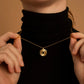 Onyx Sun Necklace