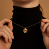 Onyx Sun Necklace