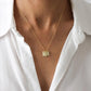 Engraved Initial Necklace