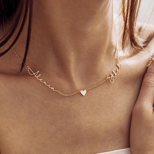 Two Names Necklace