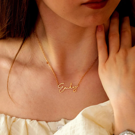 Minimalist Name Necklace