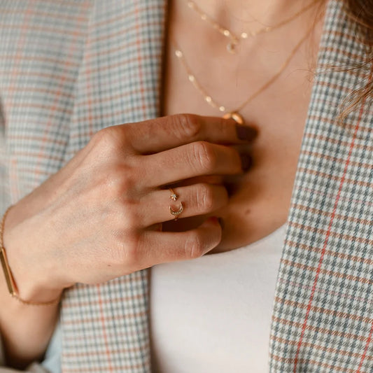 Moon Star Ring